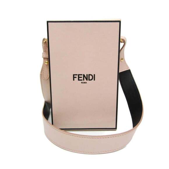 Fendi Handbags - FENDI Pink Leather Shoulder Bag